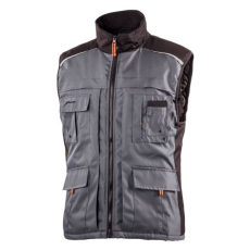 albatros Albatros Munkavédelmi Mellény fekete/szürke (XL)