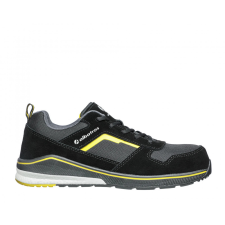 albatros Court Black Low S3 ESD HRO SRC munkavédelmi cipő (fekete/sárga, 39) munkavédelmi cipő