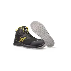 albatros DALTON Blk Yellow Mid S3L ESD FO SR munkavédelmi bakancs