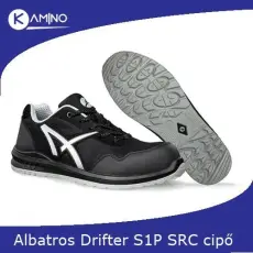 albatros Drifter Black Low S1PL ESD FO SR munkavédelmi cipő