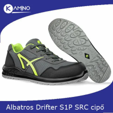 albatros Drifter Green Low S1PL ESD FO SR munkavédelmi cipő munkavédelmi cipő