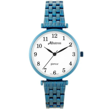 Albatross Glamour női kvarc karóra 32 mm, kék tokkal és acélszíjjal karóra