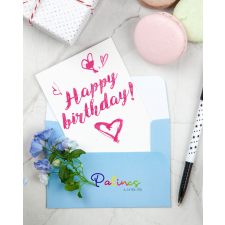 Albero Mio Saját üzenet - Üdvözlőkártya party kellék