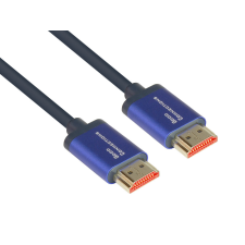 Alcasa 4521-SF010B 1 M HDMI A-típus (Standard) Kék kábel és adapter