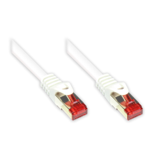 Alcasa 8060-050W hálózati kábel Fehér 5 M Cat6 S/FTP (S-STP) kábel és adapter