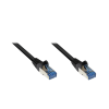 Alcasa 8060-H010S hálózati kábel Fekete 1 M Cat6a S/FTP (S-STP)