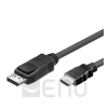 Alcasa Good Connections DisplayPort 1.2 and HDMI 1.4b 30Hz CU 1m black