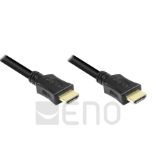 Alcasa Good Connections High-Speed HDMI with Ethernet 1.5m black kábel és adapter