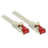 Alcasa RJ45-RJ45, m-m, 0.25m hálózati kábel Szürke 0,25 M Cat6 S/FTP (S-STP)