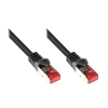 Alcasa RJ45-RJ45, m-m, 1.5m hálózati kábel Fekete 1,5 M Cat6 S/FTP (S-STP)