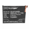  Alcatel TLp029C7 helyettesítő mobiltelefon akkumulátor (3.85V, 2900mAh / 11.17Wh, Li-Polymer) - Utángyártott