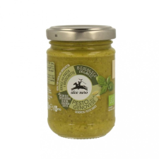Alce Nero Bio Genovai bazsalikomszósz (pesto) 130g reform élelmiszer