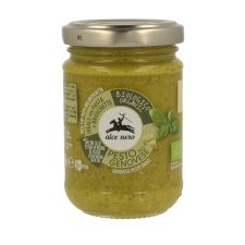 Alce Nero BIO Genovai bazsalikomszósz (pesto) 130g Alce Nero reform élelmiszer