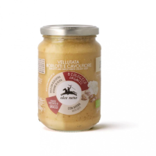 Alce Nero Bio Krémleves - Borlotti bab és karfiol 350g reform élelmiszer