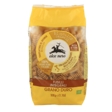 Alce Nero bio teljes kiőrlésű fusilli (csavart orsó) 500 g tészta