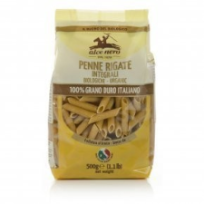 Alce Nero bio teljes kiőrlésű penne 500 g reform élelmiszer