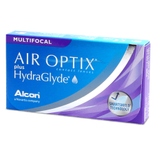 Alcon Air Optix plus HydraGlyde Multifocal (6 db lencse) kontaktlencse