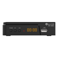 Alcor DV Set-Top-Box Alcor HDT-4400S DVB-T/T2 vevő távirányító