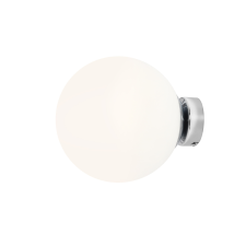 Aldex Ball króm-fehér fali lámpa (ALD-1076C4_M) E27 1 izzós IP20 világítás