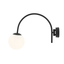 Aldex modern fali lámpa nave fekete ald1088c1 világítás