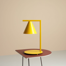 Aldex modern skandináv asztali lámpa form mustard fekete sárga ald1108b14 világítás