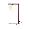 Aldex Zac vörös-fehér asztali lámpa (ALD-1038B15_1) E14 1 izzós IP20