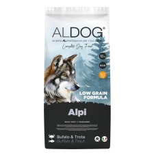  ALDOG ALPI LOW GRAIN KUTYATÁP MEDIUM 12 KG kutyaeledel