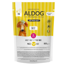  ALDOG BEEF HIPOALLERGÉN KUTYATÁP MINI 800 GR kutyaeledel