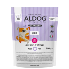  ALDOG PORK HIPOALLERGÉN KUTYATÁP MINI 800 G kutyaeledel
