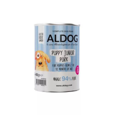  Aldog Wet Puppy-Junior Pork konzerv – 400 g kutyaeledel