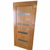  Alex Aranytölgy Műanyag Bejárati ajtó / 98x208 /