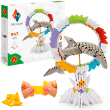 Alexander 3D-s origami készlet – delfin kreatív és készségfejlesztő