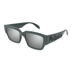 Alexander McQueen AM0329S-006 SHINY GREY FLASH SILVER napszemüveg
