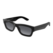 Alexander McQueen AM0419S-001 SHINY BLACK GRADIENT GREY napszemüveg napszemüveg