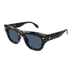 Alexander McQueen AM0425S-003 GREY HAVANA BLUE napszemüveg