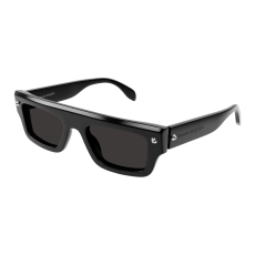 Alexander McQueen AM0427S-001 SHINY BLACK GREY napszemüveg