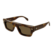 Alexander McQueen AM0427S-002 SHINY HAVANA BROWN napszemüveg napszemüveg