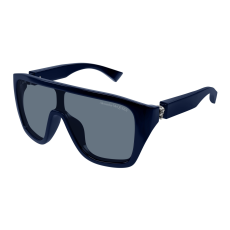 Alexander McQueen AM0430S-003 SHINY BLUE BLUE napszemüveg