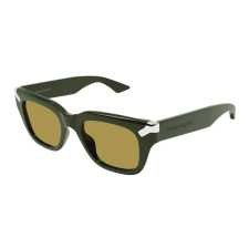 Alexander McQueen AM0439S-004 SHINY GREEN BROWN napszemüveg napszemüveg