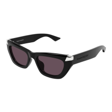 Alexander McQueen AM0440SA-002 SHINY BLACK VIOLET napszemüveg napszemüveg