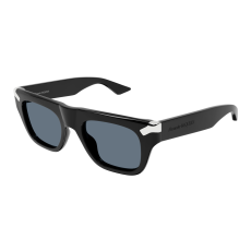 Alexander McQueen AM0441S-002 SHINY BLACK BLUE napszemüveg