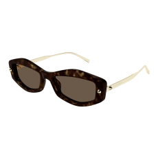 Alexander McQueen AM0482S 002 HAVANA BROWN napszemüveg