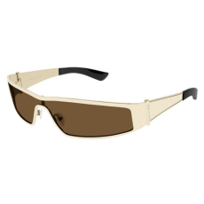 Alexander McQueen AM0491S 003 SHINY LIGHT GOLD BROWN napszemüveg
