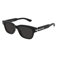 Alexander McQueen AM0497S 001 SHINY SOLID BLACK GREY napszemüveg napszemüveg