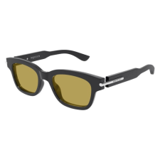 Alexander McQueen AM0497S 003 SHINY SOLID GREY YELLOW napszemüveg napszemüveg