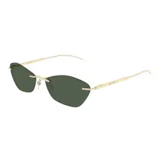 Alexander McQueen AM0525S 003 GOLD GREEN napszemüveg