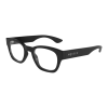 Alexander McQueen AM0530O 005 BLACK DEMO LENS szemüveg