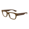 Alexander McQueen AM0531O 003 BROWN DEMO LENS szemüveg