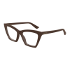 Alexander McQueen AM0536O 003 BROWN DEMO LENS szemüveg