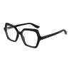 Alexander McQueen AM0537O 001 BLACK DEMO LENS szemüveg